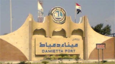 ميناء دمياط يستقبل 22 سفينة على مدار اليوم