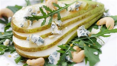  طريقة اعداد سلطة الكمثرى بالروكفورت