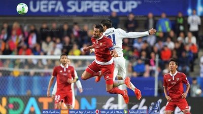 هدفان عالميان في الشوط الأول للسوبر الأوروبي بين ريال مدريد وإشبيلية