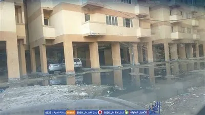 مياه الصرف الصحي تغرق منطقة 
