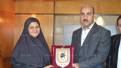 درع الجامعة ورحلة عمرة لوالدة محمد إيهاب البطل الأوليمبي ابن محافظة الفيوم 