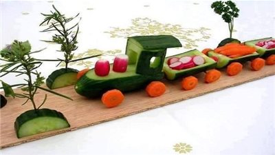 أفكار جديدة لتزيين الطعام للأطفال (صور) 