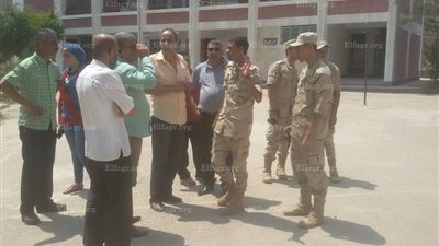 لجنة فنية من القوات المسلحة تتفقد بعض مدارس بورسعيد لصيانتها (صور)