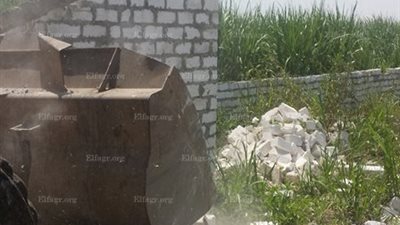 تنفيذ 51 حالة إزالة بنجع حمادي للتعدي على الأراضي الزراعية (صور)