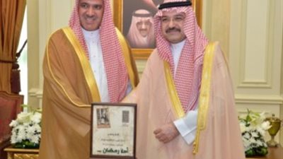 محافظ جدة يكرم الأهلي لدعمه 