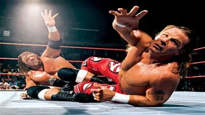 من أرشيف يوتيوب..تربل إتش  vs  شون مايكلز 