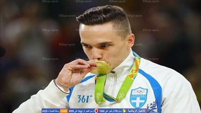 ريو 2016.. اليوناني بترونياس يظفر بذهبية جهاز الحلق بالجمباز   