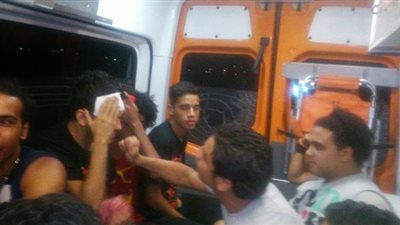 سقوط 6 مصابين عقب انقلاب سيارة أجرة بشبين الكوم