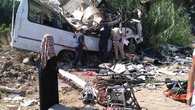 أحد سائقي حادث طريق 