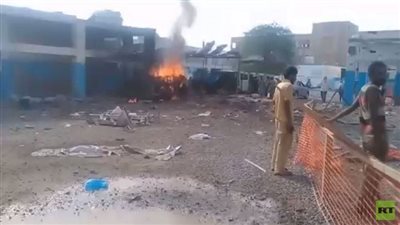 مقتل 9 أفراد من أسرة قيادي حوثي بغارة للتحالف العربي