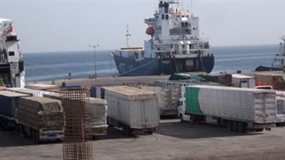   وصول 705 راكب لميناء نويبع و تداول 112 شاحنة 