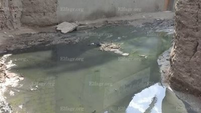 مياه الصرف الصحي تٌغرق حضانة بالقٌرين بالشرقية (صور)