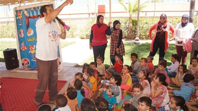 مكتبة دمنهور تحتفل مع الأطفال بمرور 7 سنوات على افتتاحها.. (صور)