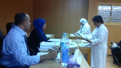  مرشحان يتنافسان على مقعد نقيب التمريض فى كفر الشيخ وإقبال متوسط على اللجان (صور)