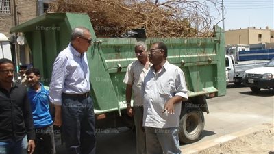 محافظ قنا: رفع 113 طنا  من القمامة خلال أسبوع