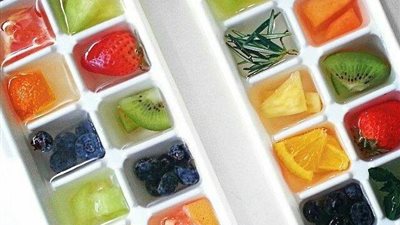 4 أفكار لعمل مكعبات ثلج بطريقة مبتكرة 