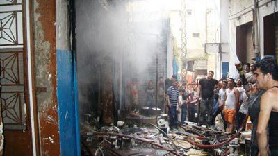 نفوق 75 من الدواجن على خلفية احتراق محل بالرمل بالإسكندرية 