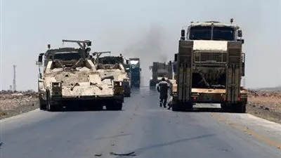 وصول تعزيزات عسكرية إلى قاعدة أمريكية بالحسكة