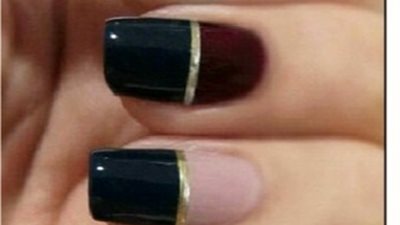 الشرائط اللاصقة.. موضة الأظافر الجديدة