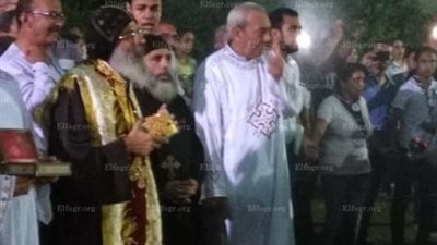كنائس القليوبية تحتفل بعيد السيدة العذراء (صور)
