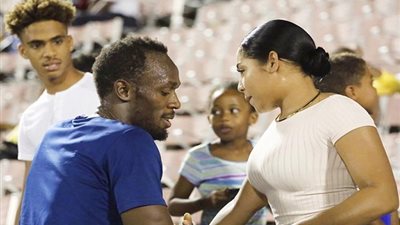 بالصور.. فضيحة جنسية ليوسين بولت أسرع عداء في العالم