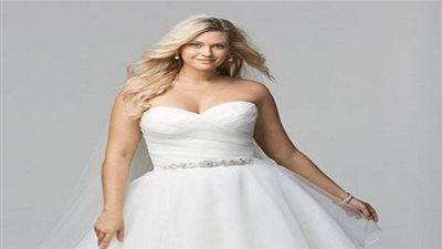  نصائح ذهبية للعروسة البدينة تساعدك في أختيار فستان زفافك  الأمثل والأنسب 