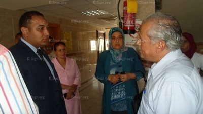 الرقابة الإدارية بالسويس فى زيارة مفاجئة لمركز مكافحة الفيروسات (صور)