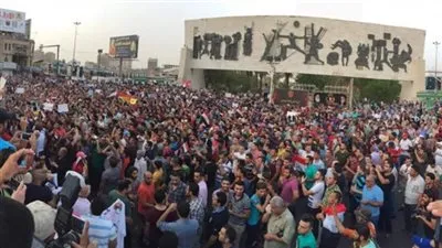 تظاهرات في بغداد والبصرة ضد الفساد وحكومة 