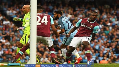 بالفيديو.. وست هام يضرب شباك مانشستر سيتي بهدف رائع و رد فعل غاضب من جوارديولا