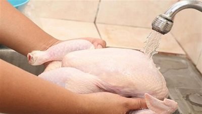 تحذير .. لا تغسل الدجاج تحت صنبور المياه لهذا السبب!  