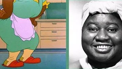 شخصية كرتونية قديمة لم تظهر بوجهها أبداً