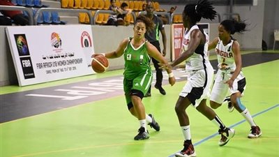 ناشئات إنجولا يفزن على الجزائر فى بطولة إفريقيا للسلة 