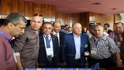 صور الجمعية العمومية لانتخابات اتحاد الكرة بكاميرا الفجر الرياضي