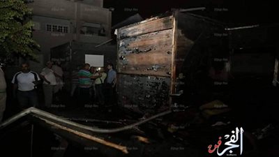 عاجل.. إخماد حريق محدود فى مخزن بوزارة الثقافة.. (صور)