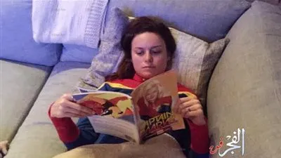 بري لارسون تنشر أول صورة لها بزي captain marvel