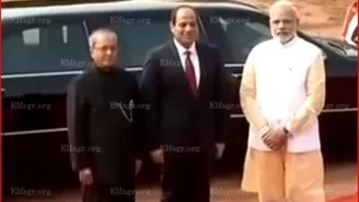 أول فيديو للحظة استقبال الهند لـ