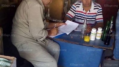 ضبط مبيدات وأعلاف مجهولة المصدر داخل 8 محلات غير مرخصة بالشرقية (صور)