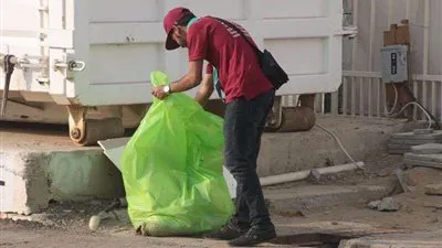 جوالة جامعة الملك خالد تباشر أعمالها بمنى