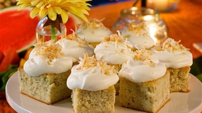 طريقة عنل كيكة الموز بجوز الهند لرجيم مثالى 