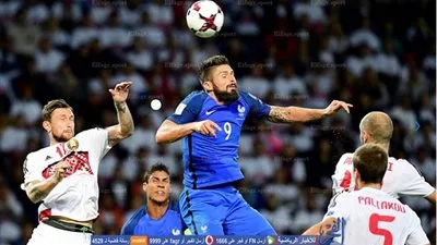 فرنسا تتعثر أمام روسيا البيضاء بتصفيات كأس العالم 