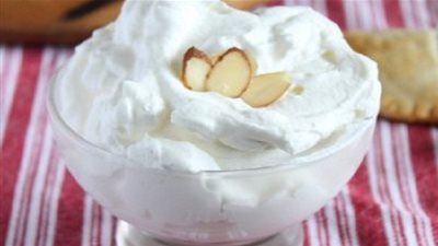 طريقة تحضير كريمة اللوز اللذيذ