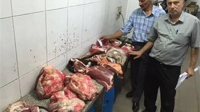 ضبط 40 كيلو لحوم مختومة بأختام مزورة بدمنهور