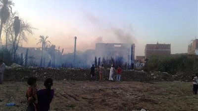 اشتعال النيران في 