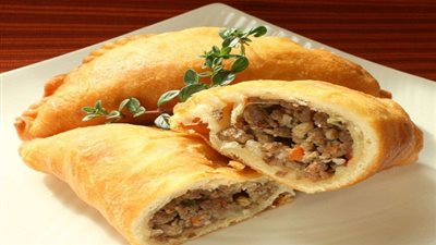 طريقة تحضير فطائر باللحمة المفرومة والخضر