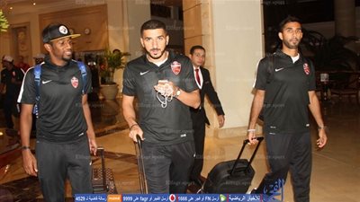 صور وصول أهلي دبي إلى القاهرة بكاميرا الفجر الرياضي
