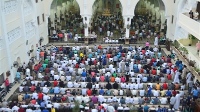  صلاة العيد بمسجد 