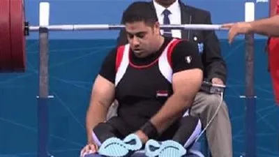  هاني عبدالهادي يحتل المركز السادس في رفع الأثقال