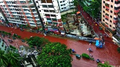 أنهار من الدم تجتاح الشوارع في قلب بنجلادش (صور)