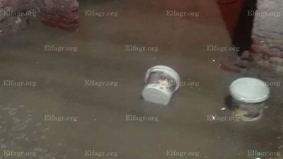 مركز يوسف الصديق يغرق فى مياه الصرف الصحى بالفيوم