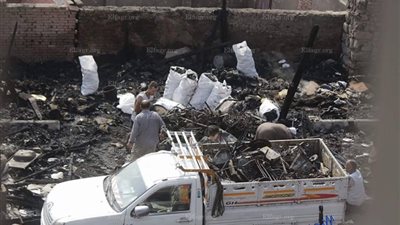 شاهد عيان على حريق 